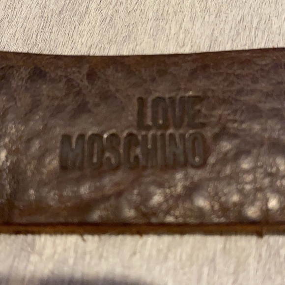 Moschino Leather Belt w/ Purse - Picture 1 of 7